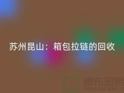 ### 探秘蘇州昆山：箱包拉鏈的回收王國與庫存布料的再生之道