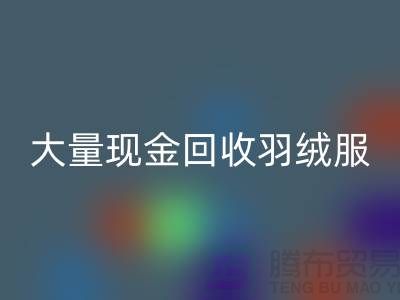 波司登羽絨服回收平臺：現金回收尾貨，環保與價值的雙贏