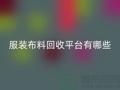 綠色時尚的循環(huán)選擇：尋找最佳的服裝布料回收平臺